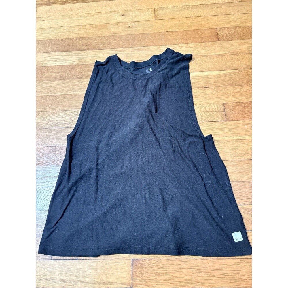 Vuori Size S Trinity Twist Muscle Tank Top Black